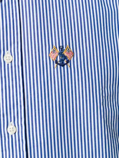 Shop Polo Ralph Lauren Logo Shirt In Blue