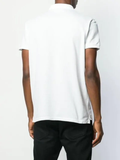 Shop Dsquared2 Logo Patch Polo Shirt In White