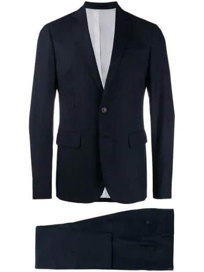 Shop Dsquared2 Slim Two-piece Suit In Blue