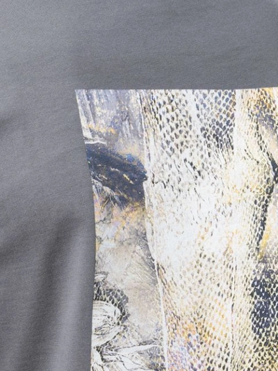 Shop Cottweiler Cave Back Print Sweatshirt In Grey