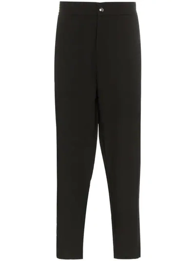 Shop Lot78 Cdc Contrast Stitch Sweatpants In Black