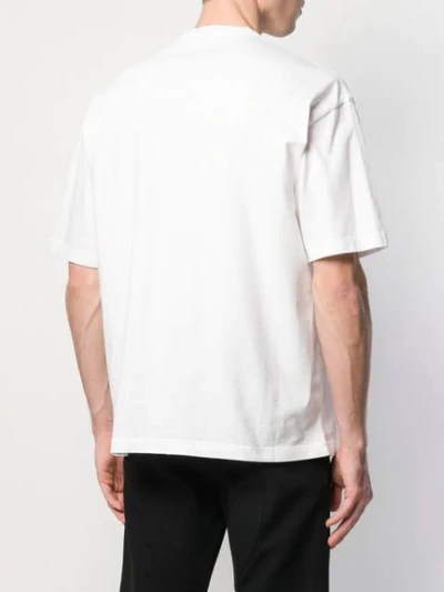 Shop Balenciaga Bb  T-shirt In White