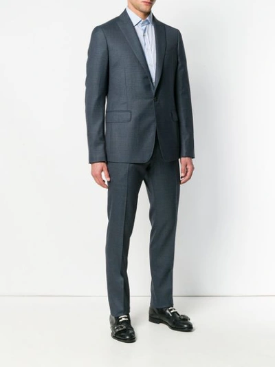 ETRO CLASSIC TWO-PIECE SUIT - 蓝色