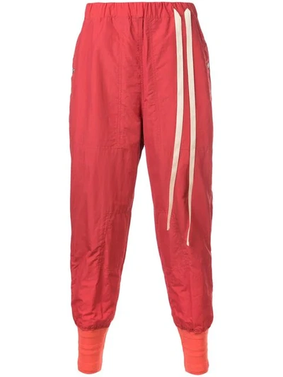 Shop Bed J.w. Ford Asymmetric Casual Trousers In Pink