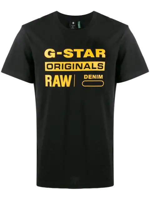 g star originals raw denim t shirt