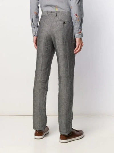 Shop Etro Slim In Grey