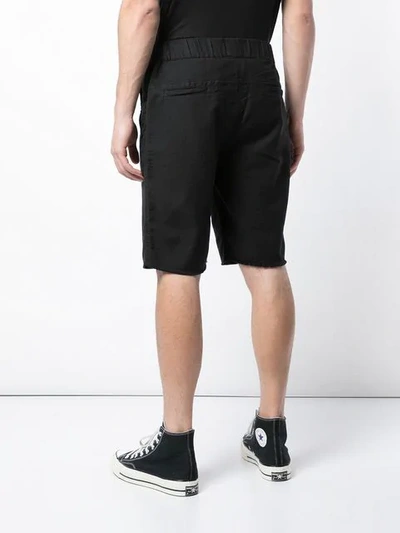 Shop Rta Tapered Shorts In Black
