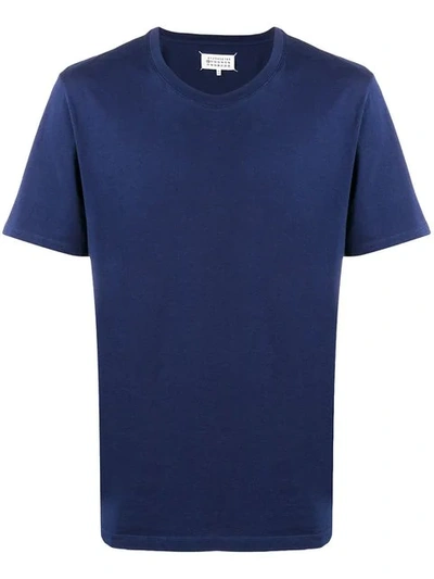 Shop Maison Margiela Classic Short-sleeve T-shirt In Blue