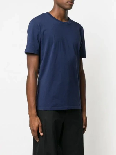 Shop Maison Margiela Classic Short-sleeve T-shirt In Blue