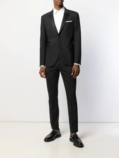 Shop Neil Barrett Two-piece Dinner Suit In Black