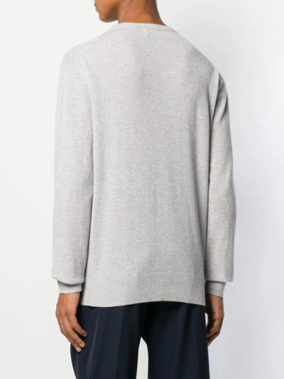 Shop Acne Studios Niale Ultralight Jumper In Grey