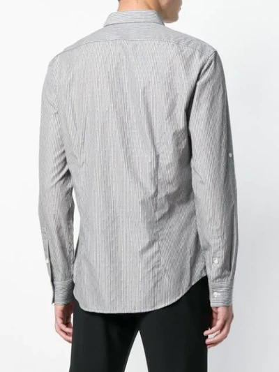 Shop John Varvatos Printed Shirt - Grey
