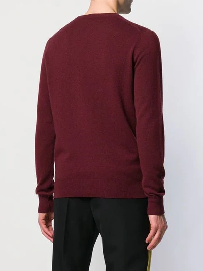 Shop Stella Mccartney Regenerated Cashmere Sweater In Red