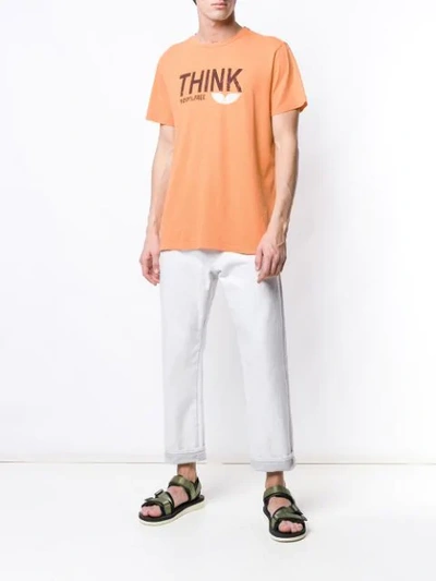 Shop Isabel Marant Zafferh T-shirt In Orange