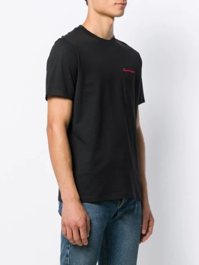 Sandro Mauvais Garcon Crewneck Cotton-jersey T-shirt In Noir | ModeSens