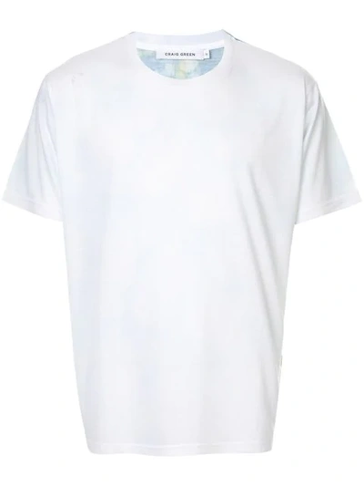Shop Craig Green All-over Print T-shirt In Gn