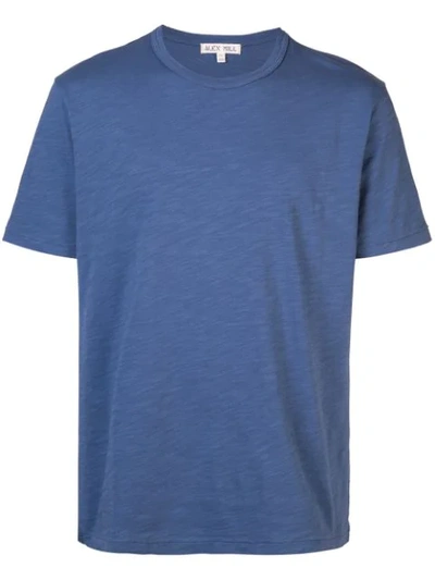 ALEX MILL STANDARD SLUB T恤 - 蓝色