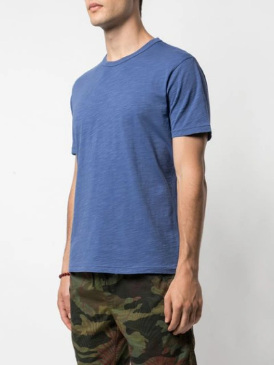 Shop Alex Mill Standard Slub T-shirt In Blue