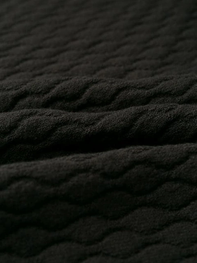 Shop Giorgio Armani Knitted Sweatshirt In Grey