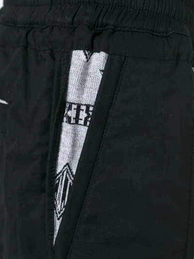 Shop Ktz Monogram Inside Out Shorts In White