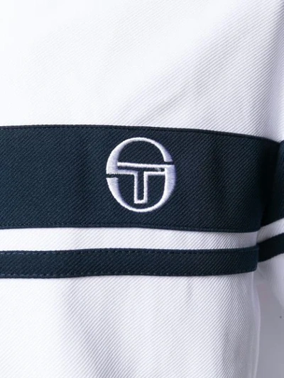 Shop Sergio Tacchini Two-tone Tracksuit In Blue