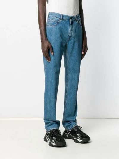 Shop Calvin Klein 205w39nyc X Jaws Straight-leg Jeans In Blue