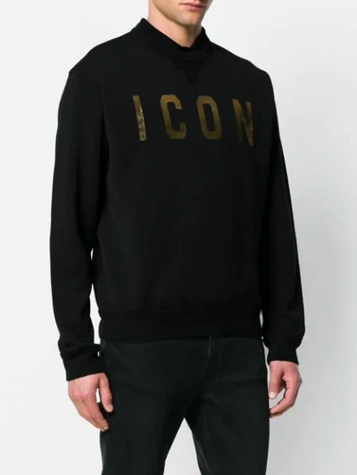 Icon print sweatshirt
