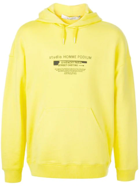 givenchy yellow hoodie