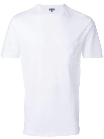 Shop Lanvin Chest Pocket T In White