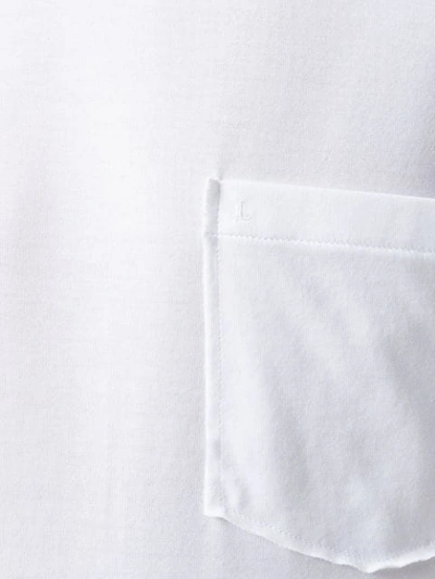 Shop Lanvin Chest Pocket T In White