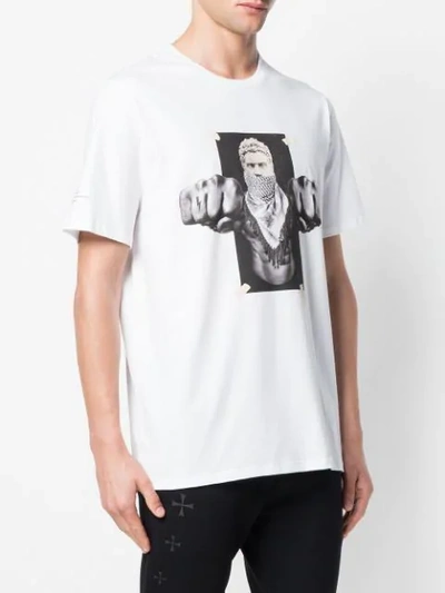 Shop Neil Barrett T-shirt Mit Print In White