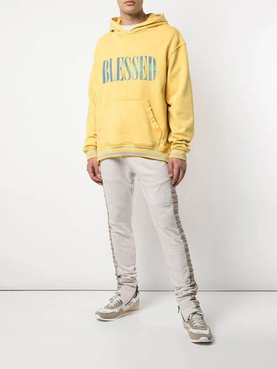 Shop Alchemist Printed Sweatshirt In Yellow