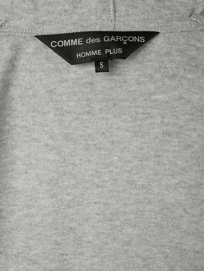 Pre-owned Comme Des Garçons Vintage 长款拉链连帽衫 - 灰色 In Grey