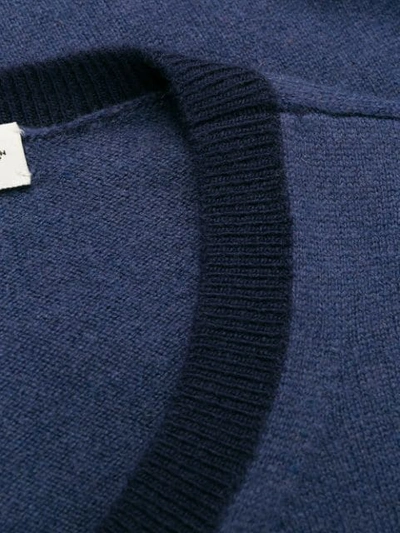 Shop Etro Fine Knit Sweater In Blue