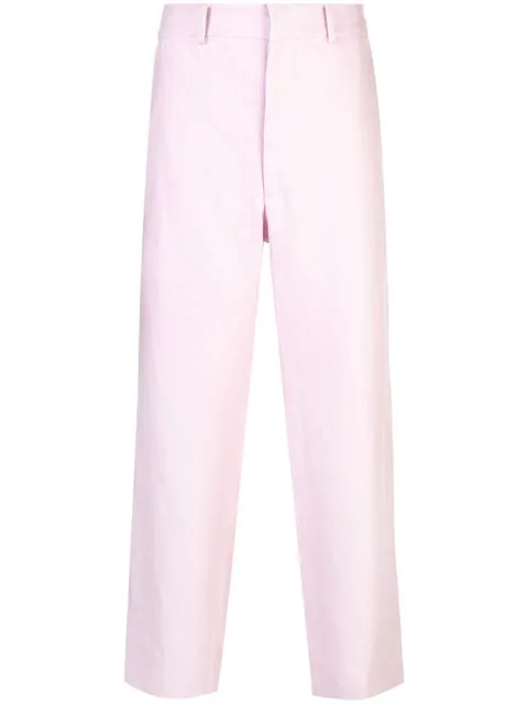 Sankuanz Cropped-hose In Pink | ModeSens