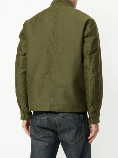 Shop Addict Clothes Japan Military Boa Jacket In Green