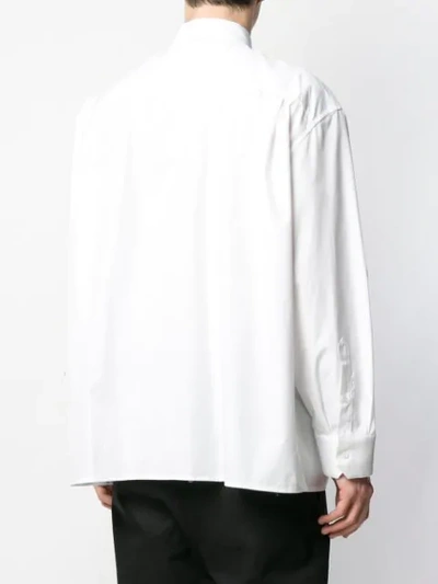 Shop Raf Simons Punkette Shirt In 00010 White