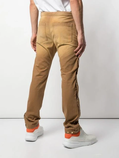 Shop Fear Of God Tie Waist Jeans In Brown