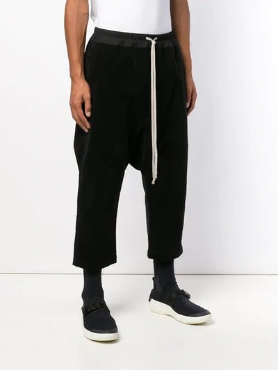 Shop Rick Owens Drkshdw Pantaloni Trousers In Black