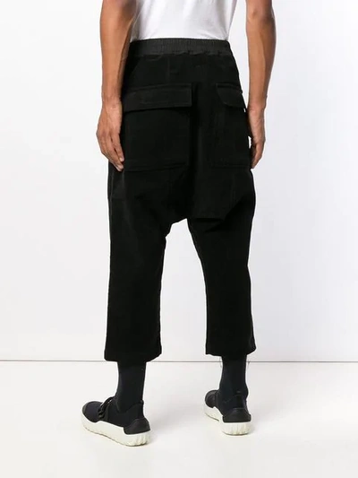 Shop Rick Owens Drkshdw Pantaloni Trousers In Black