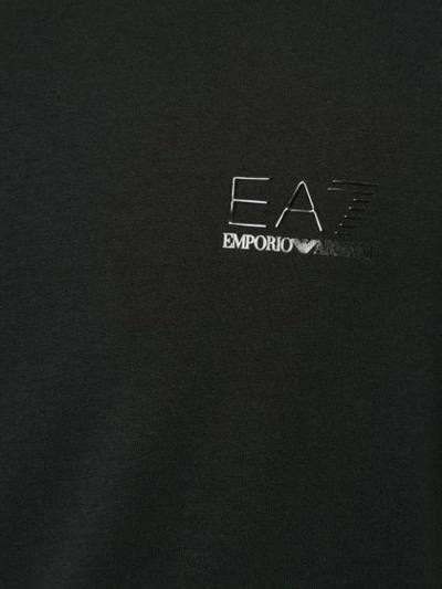 Shop Ea7 Logo T In Black