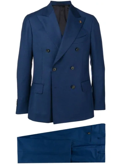 Shop Gabriele Pasini Formal Tailored Blazer - Blue