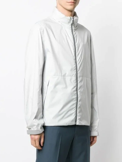 Shop Prada Lightweight Jacket - Grey