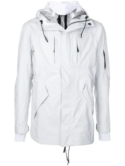 Shop 11 By Boris Bidjan Saberi Short Hooded Parka In White