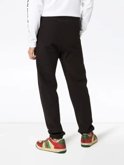 Shop Champion Reverse Weave Cotton Sweat Pants In Black