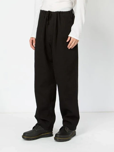 drawstring waist trousers