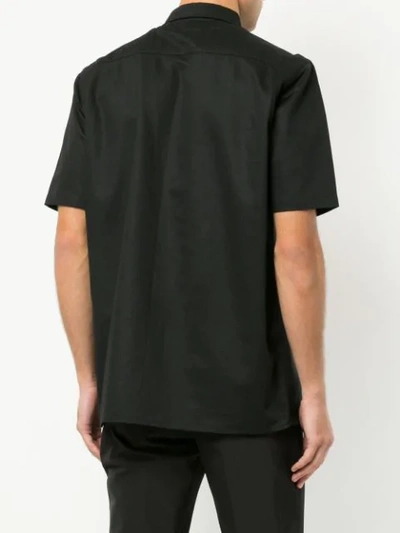 Shop Ktz Chest Pocket Shirt In Black