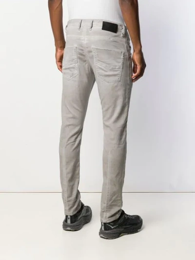 Shop Diesel Carrot Krooley Joggjeans In Grey