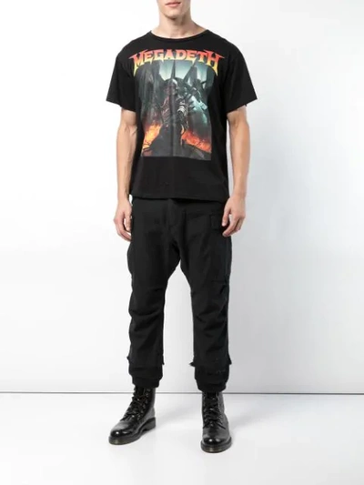 Shop R13 Megadeth Print T-shirt In Black