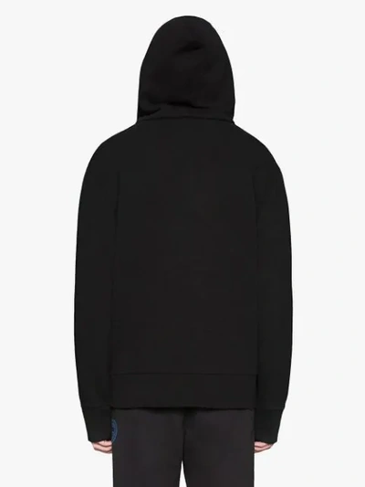 Shop Gucci Cities Hooded Sweatshirt In Black